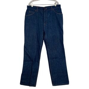 GAP 1970's Pioneers Mens Dark Wash‎ Denim Jeans Size 38x30 Straight Leg